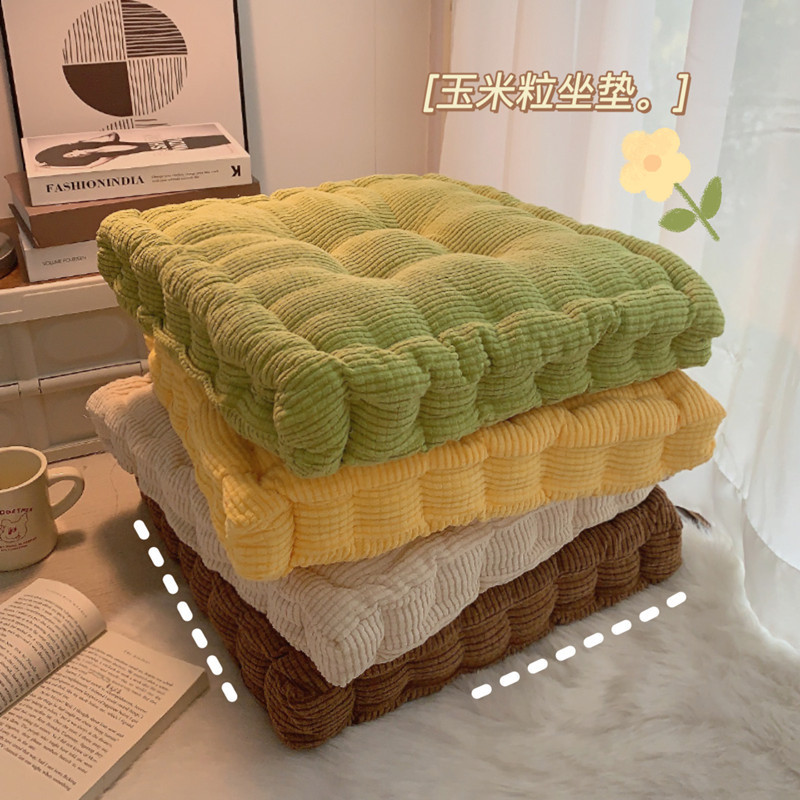 Custom Cushion Office Sedentary Chair Soft Cushion Student Classroom Chair Cushion Corn Fat Cushion Round Seat Wholesale