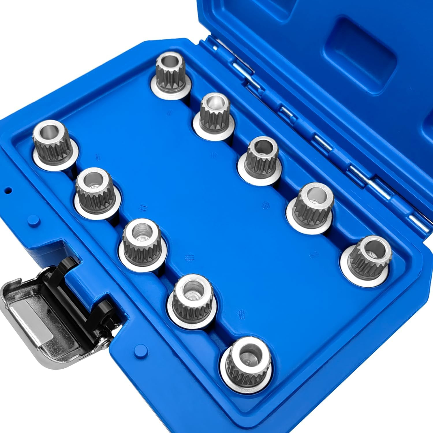 10 Pieces of Center-Hole Bmw Tire Anti-Theft Screw Sleeves Compatible with Bmw 12357 Series X1X3456 Anti-Theft Keys