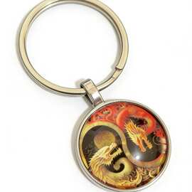 简约钥匙扣钥匙环挂件装饰配件中性通用车载配件挂件吊坠钥匙圈