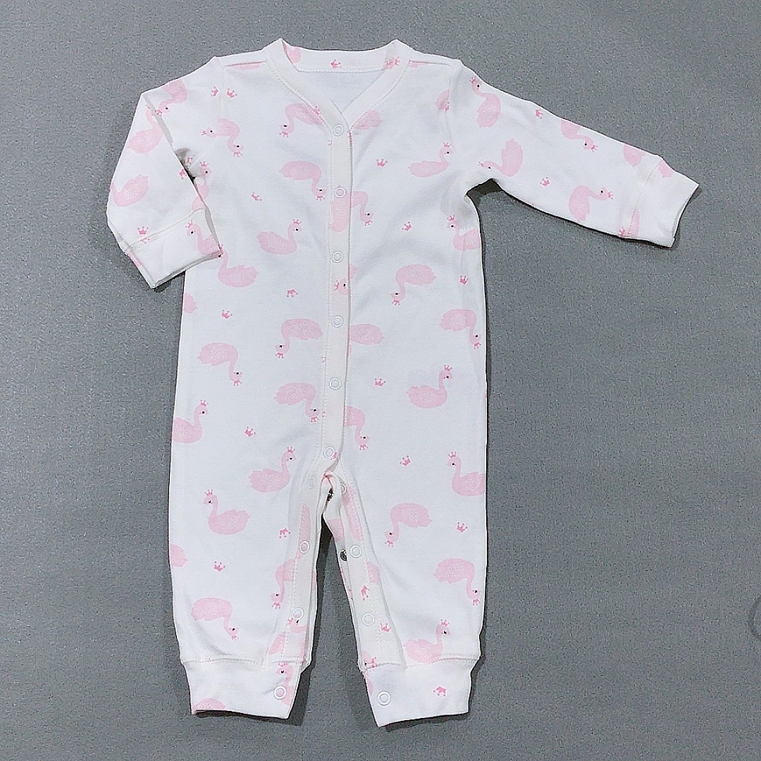 Comercio exterior orden original cuatro estaciones de larga escalada bebé mono transfronterizo puro algodón mameluco bebé mono