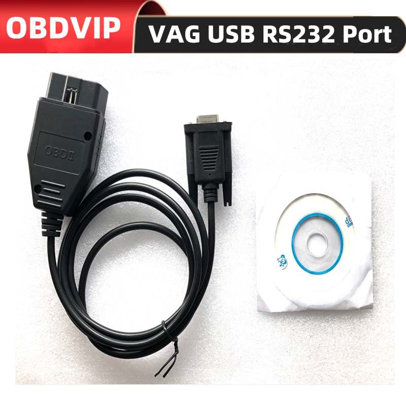 VAG KKL 409.1 USB RS232 COM VAG409 汽车连接线适用于大众奥迪