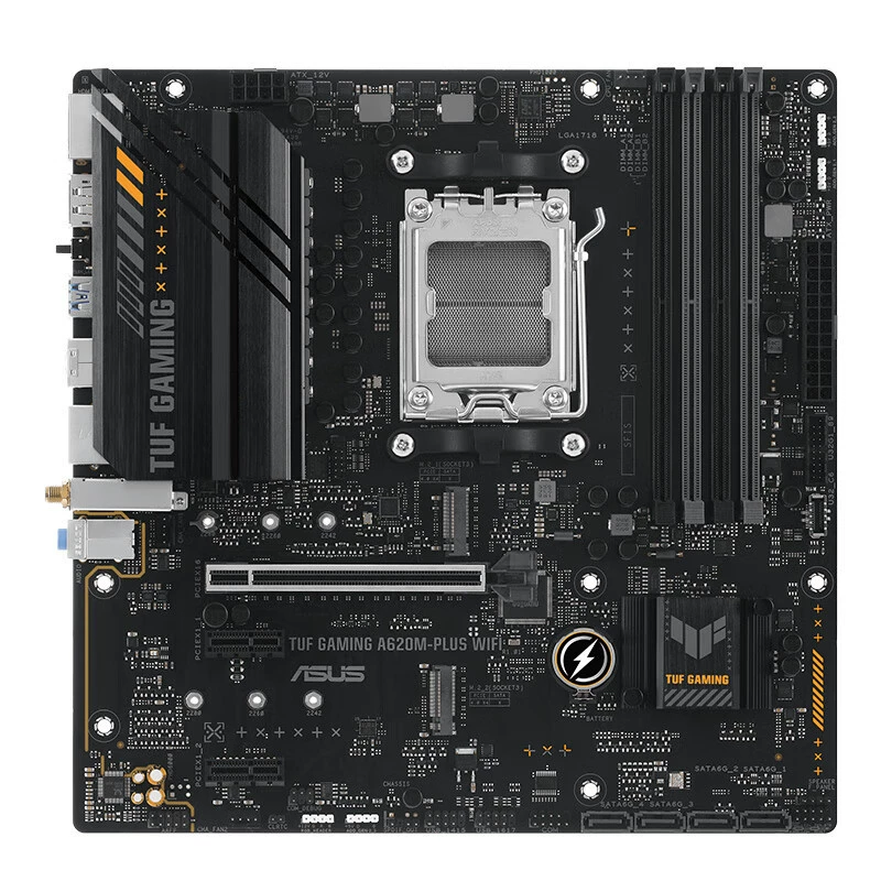 Материнская плата TUF GAMING A620M-PLUS WIFI, поддержка CPU 7700X/7600X