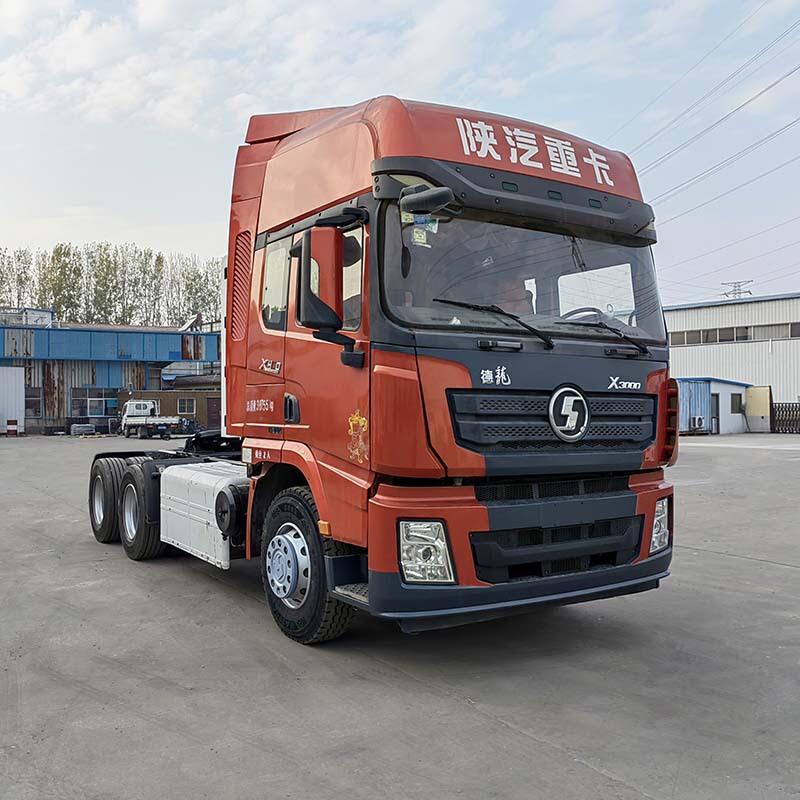 Used Container Transport Tractor Shaan Automobile Delong Cng Tractor 420 Horsepower Gas Tractor for Sale Used Container Transport Tractor Shaan Automobile Delong Cng Tractor 420 Horsepower Gas Tractor for Sale