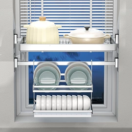 厨房置物架;微波炉层架;收纳架