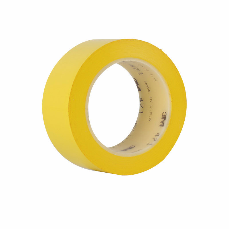 3m471 cinta de advertencia que no deja marcas suelo PVC rojo y blanco 5S marcado posicionamiento negro y amarillo logotipo 3m cinta de identificación