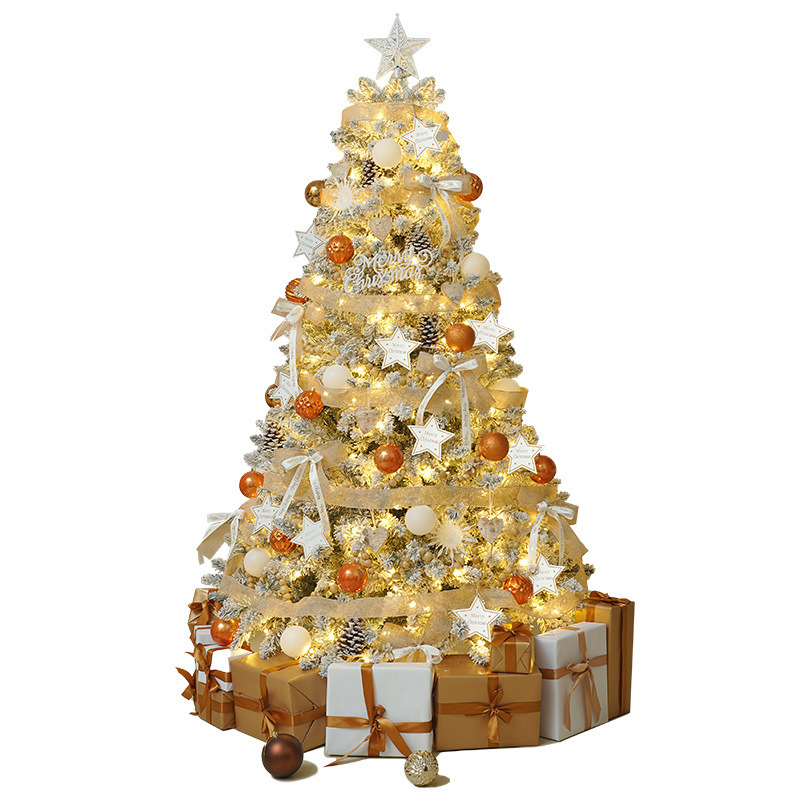 Decoraciones de árboles de Navidad Encriptación luminosa Estilo ins Decoración de Navidad para el hogar Paquete Tamaño Diy Decoración Vestir