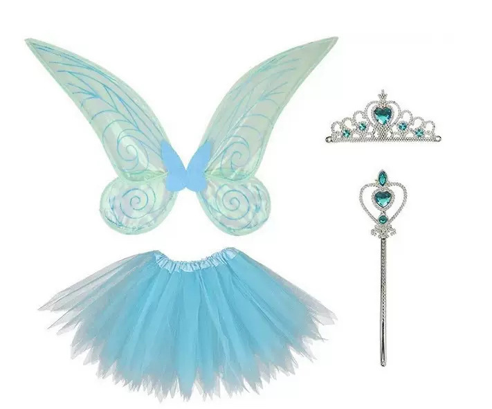 블루 [마술 지팡이 + 스커트 + 크라운]