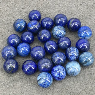 天然水晶青金石水晶球矿石标本青金石原石打磨手工青金石圆球珠子