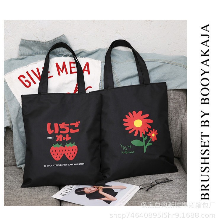 Bolso Tote de Lona para Mujer de Gran Capacidad con Cierre de Cremallera para Uso Diario