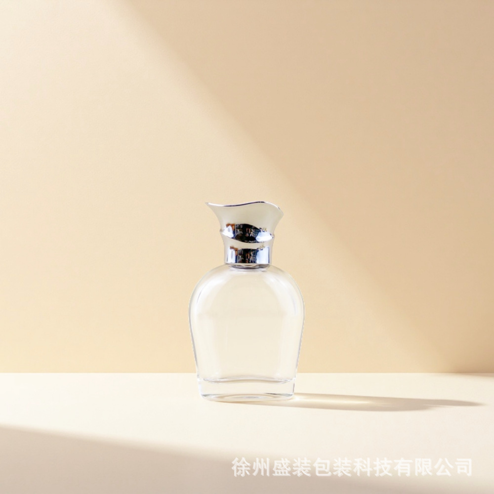 香水瓶子裸瓶分装瓶50ml透明玻璃香水瓶按压式细雾卡口香水喷雾瓶