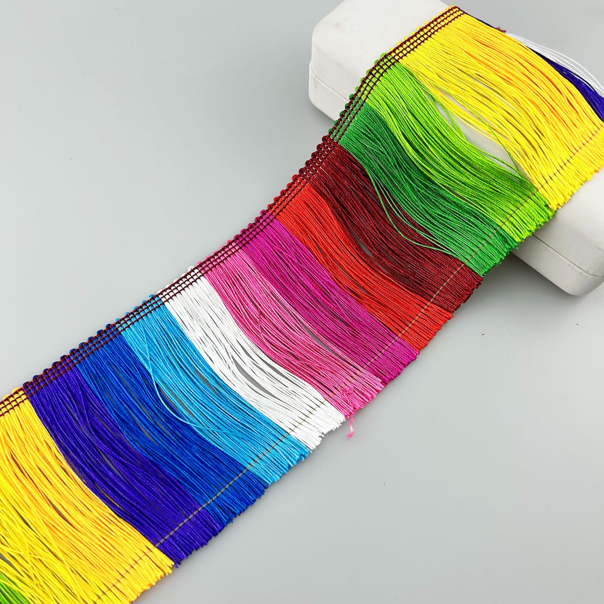 12色龙须货车包顶五彩排须花边 藏族民族风藏式佛堂供桌流苏特价