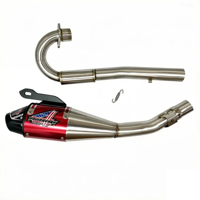 Motorcycle exhaust pipe, Motorcycle exhaust pipe - e