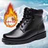 Plush Riding boots winter Boots Combat boots keep warm thickening Cotton boots Snow boots Manufactor One piece On behalf of Cross border