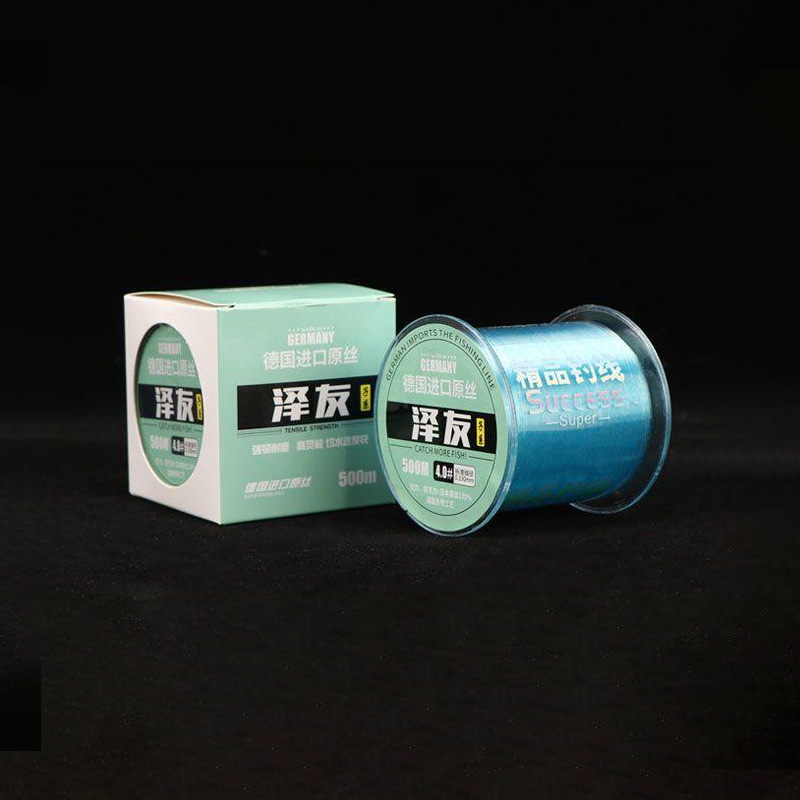 500 m spot light blue line