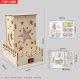 Scientific experiment technology small production toys children's small invention colorful star light kindergarten students handmade DIY