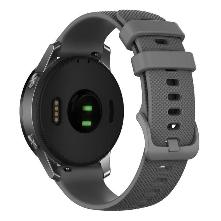 xDfind correa de silicona de color sólido de patrón general 20mm para Canon Forerunner 570 42mm / 245 / 645/2