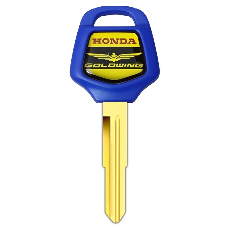 Compatible with Honda cruiser motorcycle keys, Gold Wing GL1500/1800 Honda modified motorcycle key blank