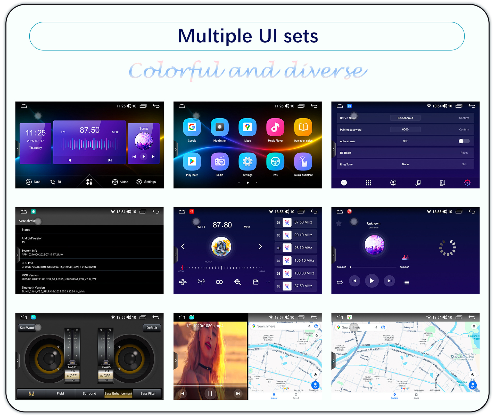 Suitable for 7-Inch 10-16 Model Land Rover Discovery 4 Android Wireless Carplay Navigation 360 Panoramic All-In-One Machine