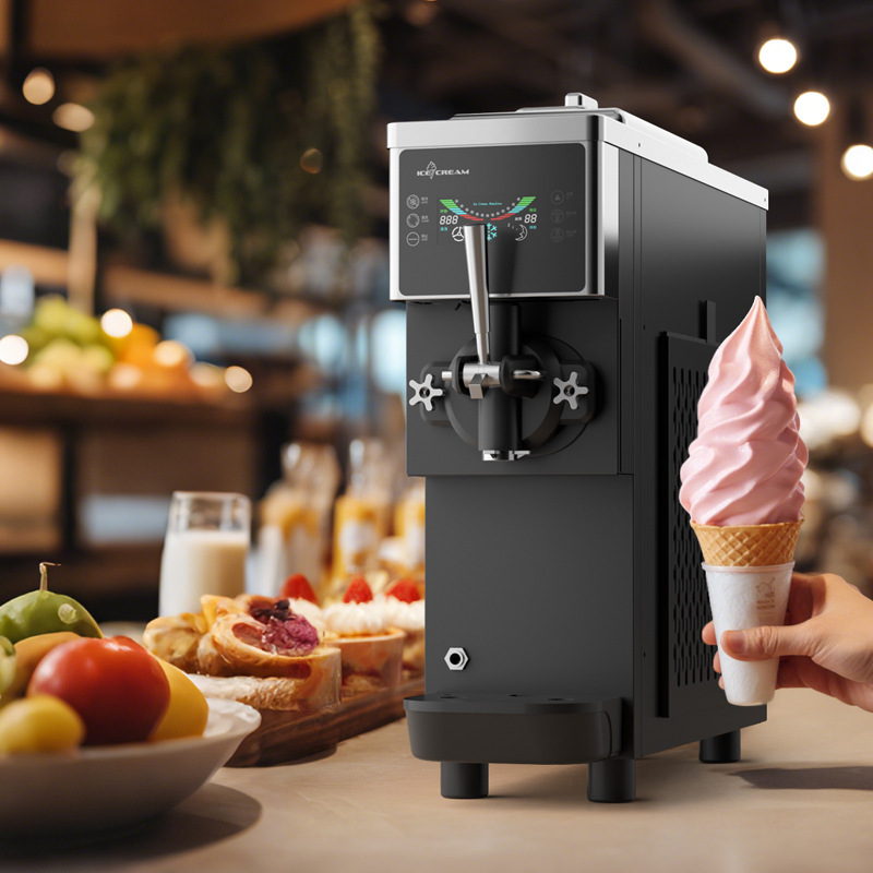 Xinfei Ice Cream Machine Commercial Small Vertical Desktop Sundae Cone Ice Cream Machine Fully Automatic Ice Cream Machine Xinfei Ice Cream Machine Commercial Small Vertical Desktop Sundae Cone Ice Cream Machine Fully Automatic Ice Cream Machine
