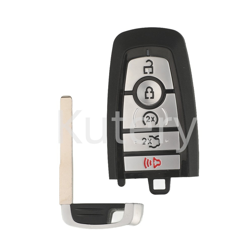 Suitable for Ford 4/5 Button Remote Control Car Key 433.92/434/868/902 Frequency Id49 Chip