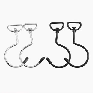 360 degree rotating hook multifunctional non-perforated metal iron hook single hook wash bag hook