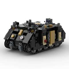 MOC ウォーハンマー 40K サイ装甲兵員輸送車両子供用組み立て DIY ビルディングブロックレゴ卸売ホットセール製品と互換性あり