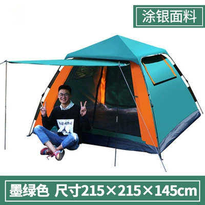 pressure automatic quick opening outdoor – Avtomobil dam çadırları - dark-green-3-4-people-2-4-people