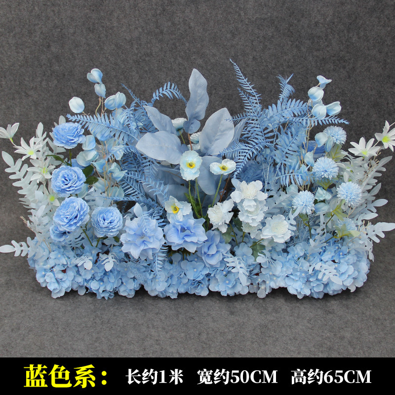 新商品の結婚祝いの大きいタイプの花を並べて絹の花の完成品の装飾をシミュレーションします。|undefined