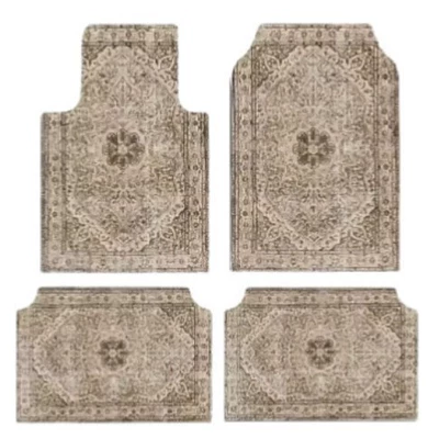 Avtomobil döşəmə paspasları — Entryway Door Mats, One-Piece Drop Shipping - special-shaped-floor-mats-27-4565cm-front-row-two-pieces