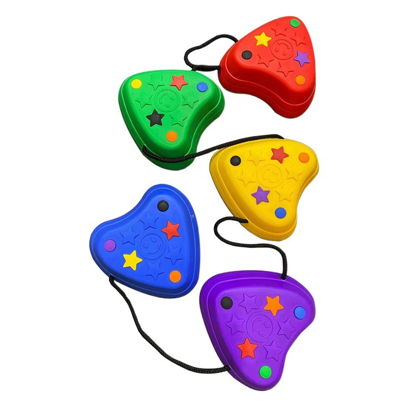 Нескользящие сенсорные камни для лазания в форме сердец, для развития сенсорной интеграции у детей дошкольного возраста, игрушки для преодоления препятствий на реке