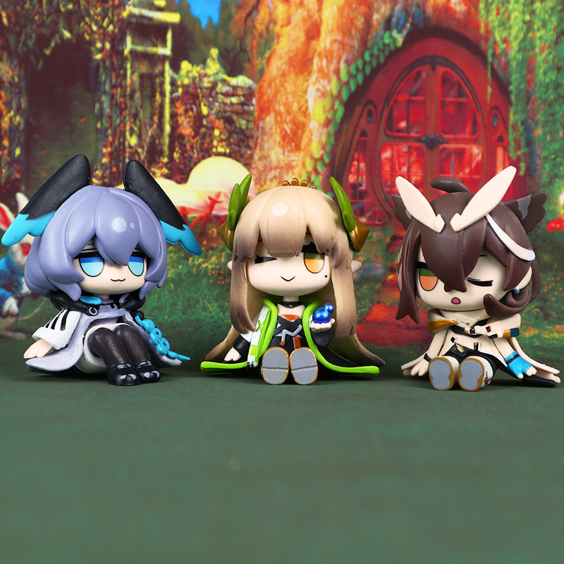 Holleiya Figure Display Stand, Veshdale Figure Accessories, Sitting Posture Mueseth Beautiful Girl Figurine