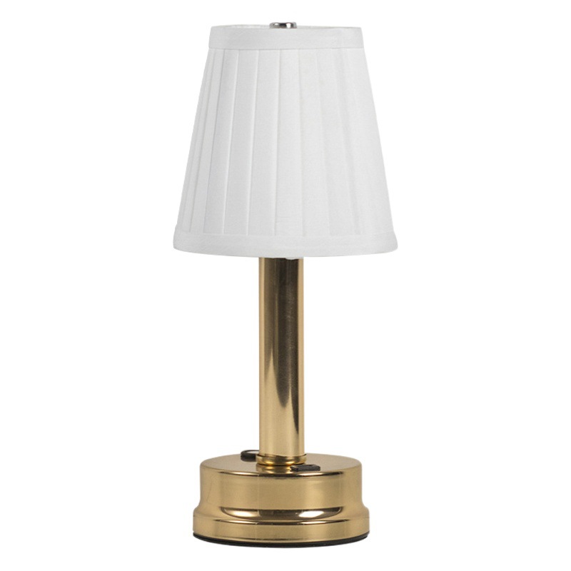 Nórdico moderno creativo LED recargable lámpara de mesa protección de los ojos lámpara bar restaurante café decoración atmósfera personalizada lámpara de mesa