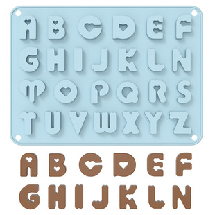 Amazon Hot Letters Chocolate Mold Donut Bear chocolate Molds Fudge Chocolate Mold