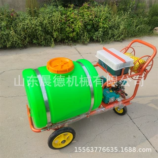 400升蔬菜大棚喷药机 汽油手推打药机消毒防疫喷雾器
