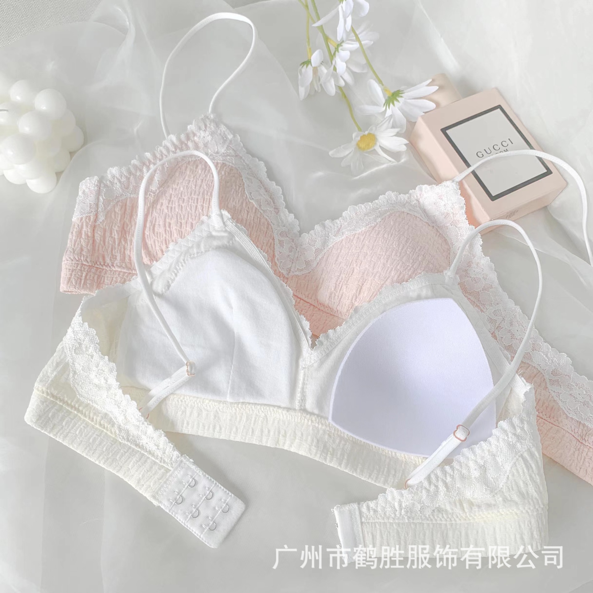 Venta directa de fábrica comercio electrónico transfronterizo Sudeste de Asia Vietnam Tailandia damas sin costuras sujetador de recogida lateral cómodo