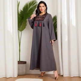 大码连衣裙;穆斯林服饰;大码休闲套装