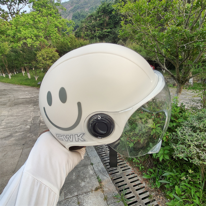 3C certification electric battery car adult helmet men and women summer sunscreen motorcycle four seasons universal safety helmet