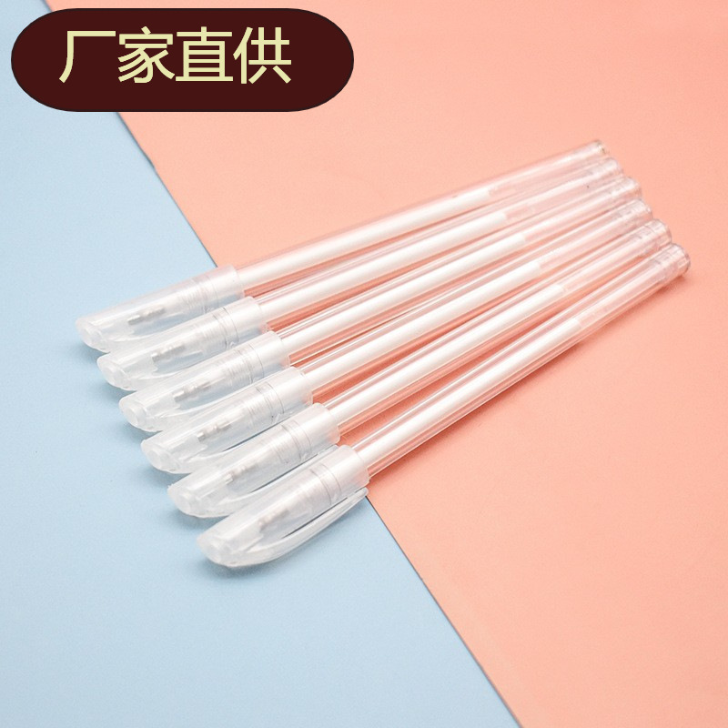 White high-gloss pen painting pen signature pen Art stroke white line Pen design large capacity gel pen spot wholesale