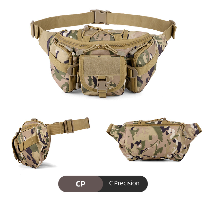 Multifuncional al aire libre triple bolso de cintura 6l militar fan tactico bolso de pecho impermeable hombro mochila deportiva de senderismo de bicicleta