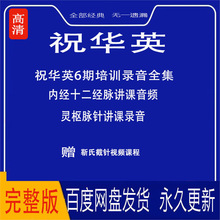 大量音频配全息文档全集十二经脉图文统课程与祝华英微全息资料