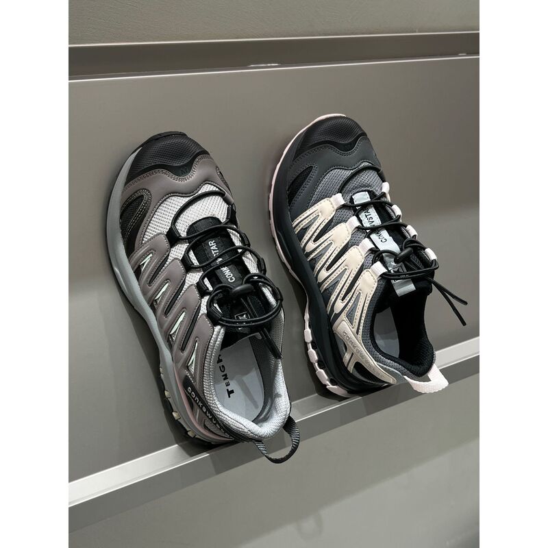 2026 Early Spring New Model Salomon Genuine Leather Retro Thick-Soled Height-Increasing Hiking Shoes Casual Sports Shoes for Women 2026 Early Spring New Model Salomon Genuine Leather Retro Thick-Soled Height-Increasing Hiking Shoes Casual Sports Shoes for Women
