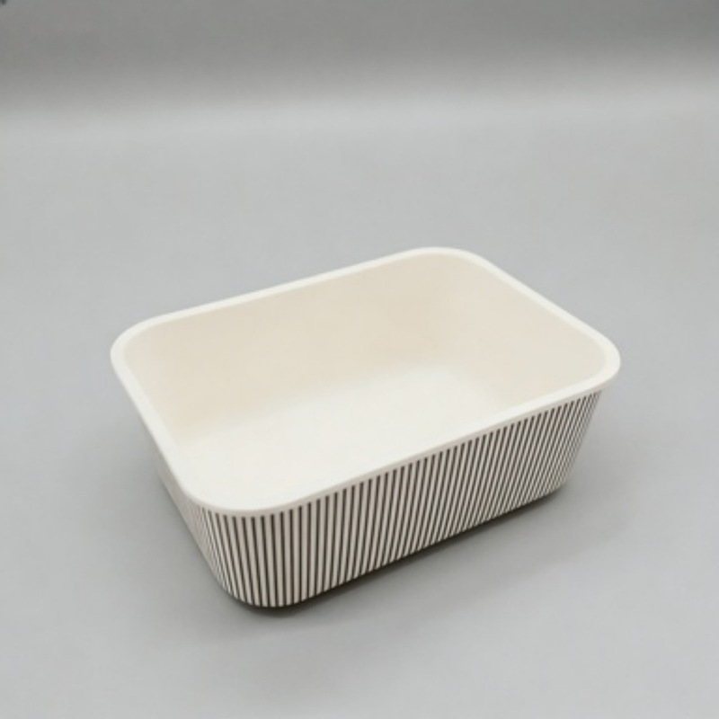 Japanese-Style Melamine Lunch Box, Household Microwaveable Food Container with Lid, Simple Nordic Style Square Shape Japanese-Style Melamine Lunch Box, Household Microwaveable Food Container with Lid, Simple Nordic Style Square Shape