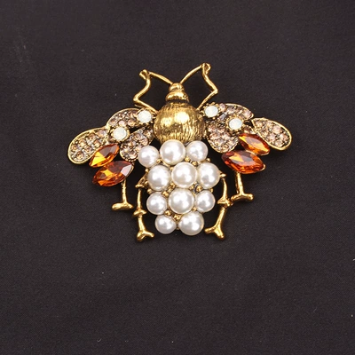Diamond Insect Brooch Bee Pin | Yaxa sancaqları - a0-4-5847
