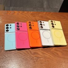 适用三星S26水晶壳大视窗S25Ultra手机壳S24+防摔S23Ultra保护套