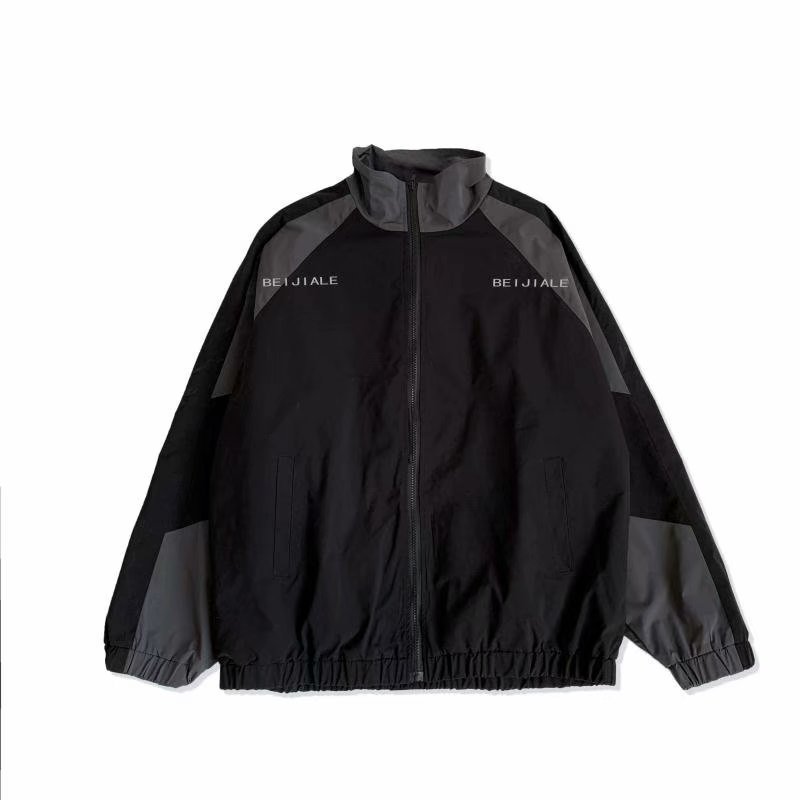 Herren Baseballjacke Im Casual Look Mit Kragen Für Den Herbst_voghion.com