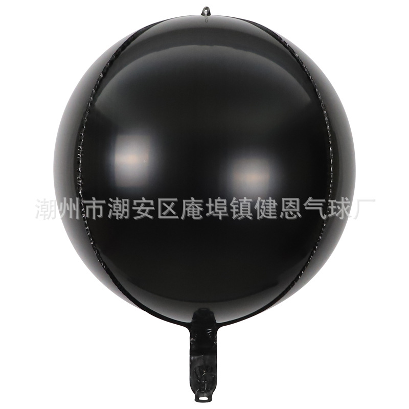 Globo aluminio redondo 4D grande