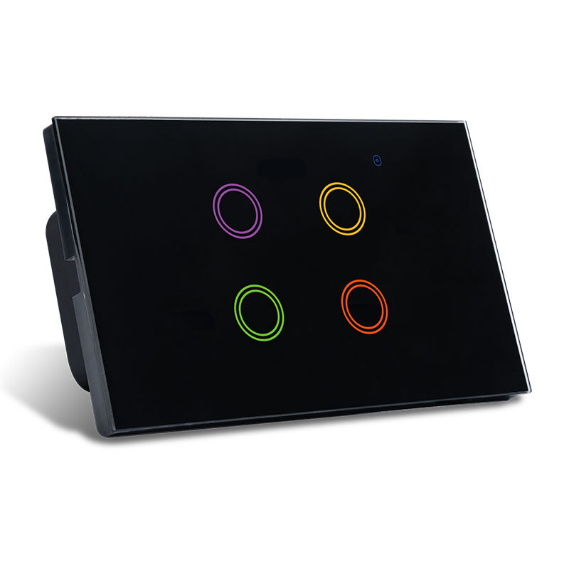 4-way switch-black+wifi