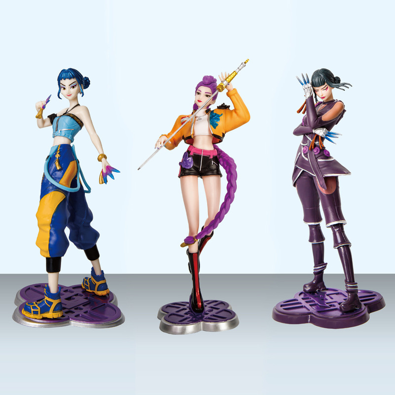 Cross-Border Large Kpop Hunter Girl Group Zoe Figure Tiger Star Series Hunter Girl Group Rumi Ornament