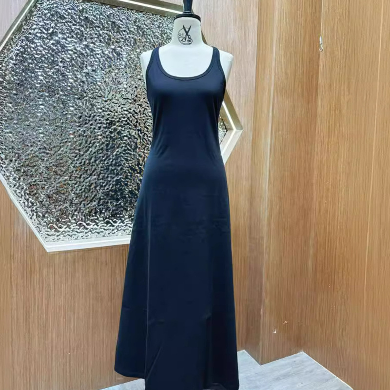 In Stock / Same Style as for Homebodies, High-Weight Fabric Racerback Slim-Fit Long Dress! In Stock / Same Style as for Homebodies, High-Weight Fabric Racerback Slim-Fit Long Dress!