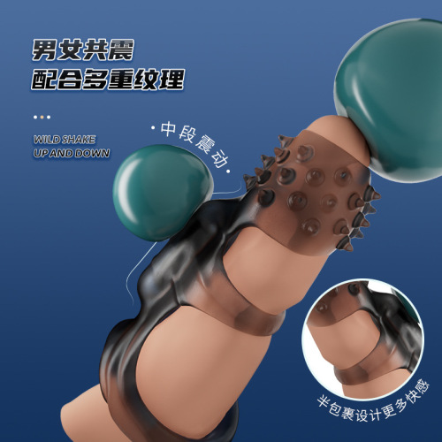 Soft rubber products for men, delayed penis ring, couples resonance love ring, multi-locking sperm ring, crystal ring for adults